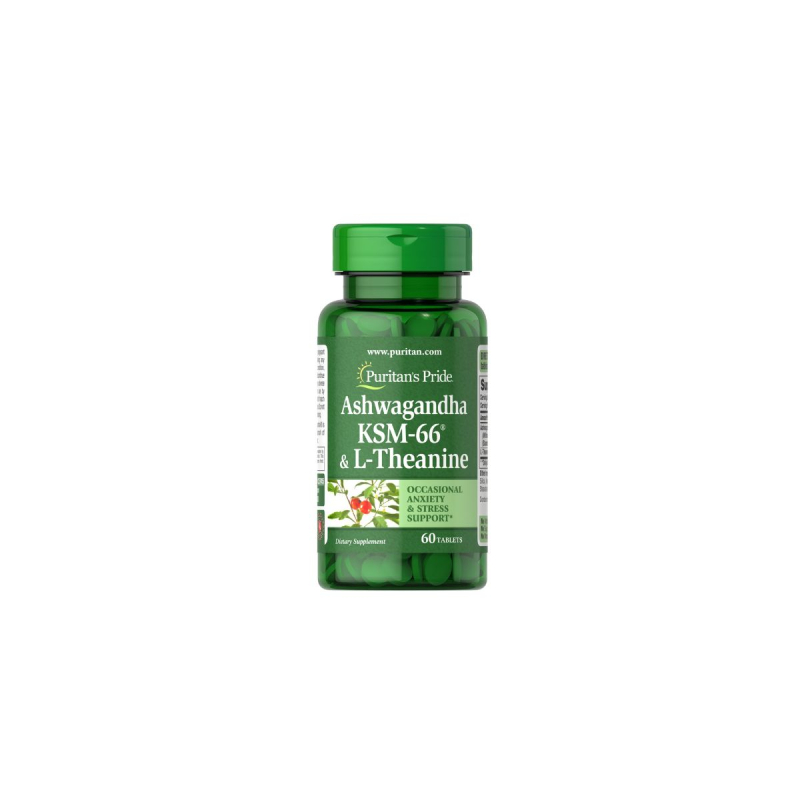 Puritan’s Pride Ashwagandha L-Theanine 1