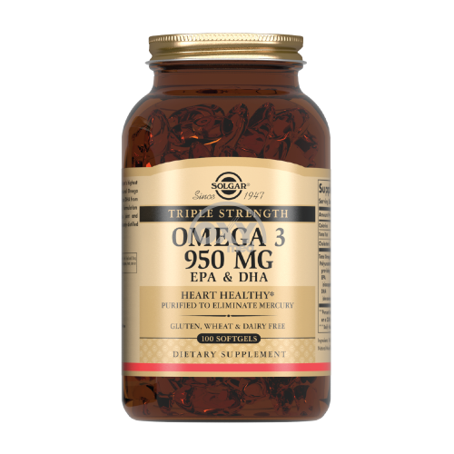 Solgar Omega‑3 950 mg 100 sofgel